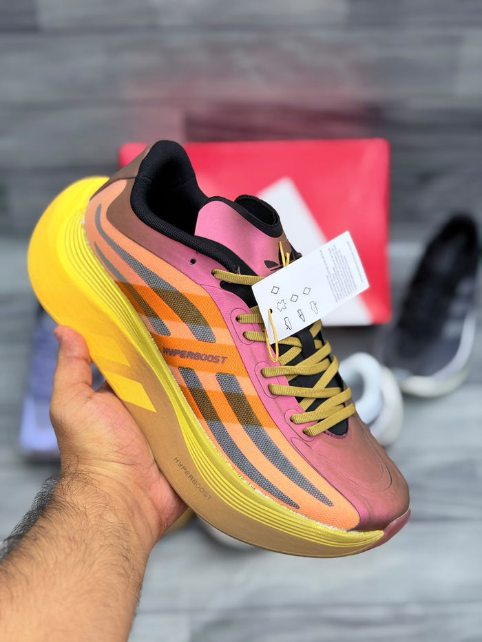ADI HYPERBOOST EP SHOES  Pink Yellow