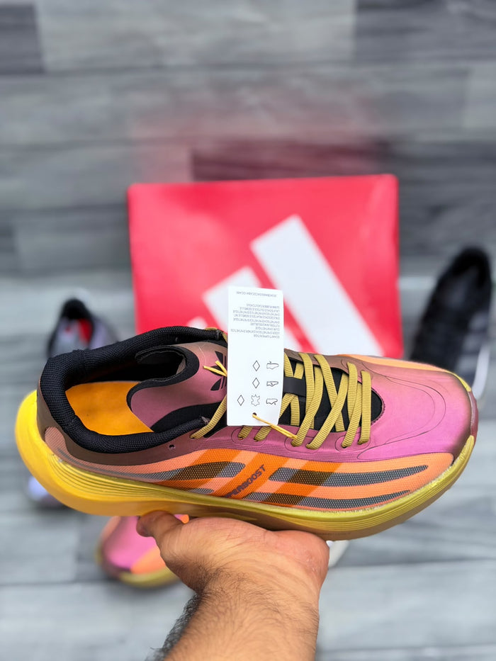 ADI HYPERBOOST EP SHOES  Pink Yellow
